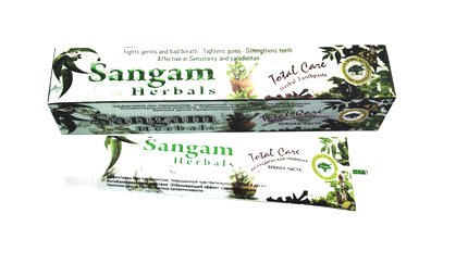 Зубная паста Sangam Herbals без фтора