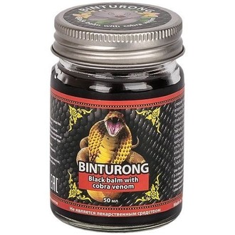 Черный бальзам с ядом кобры Binturong 50 гр