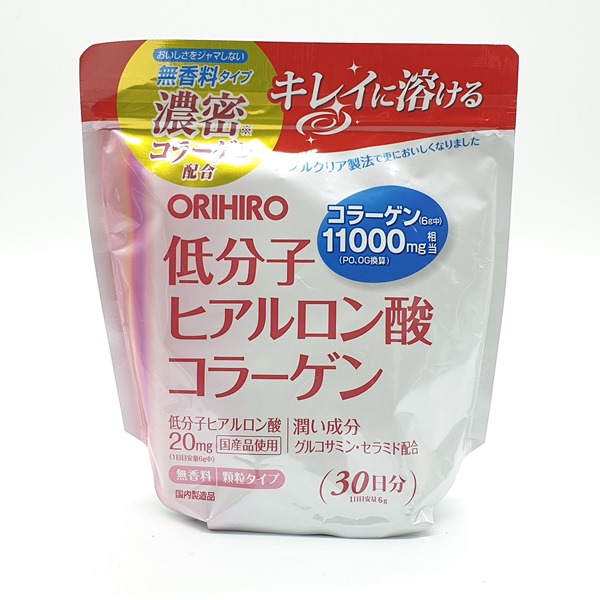 Коллаген с гиалуроновой кислотой ORIHIRO 180 гр. на 30 дней