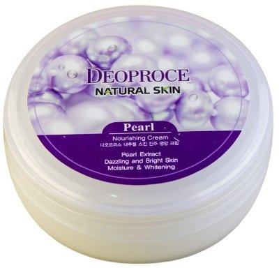 Крем для лица и тела питательный с экстрактом жемчуга Deoproce Natural Skin Cream