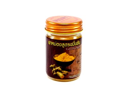 Бальзам желтый с куркумой Kongka Herb Curcuma Balm 50 гр