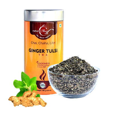 Зеленый чай с имбирем и тулси Panchakarma Herbs 100 гр