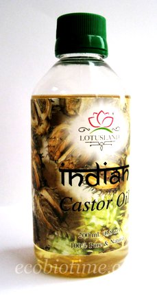 Натуральное Касторовое масло Castor oil 200 мл