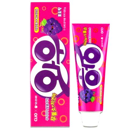 Детская зубная паста Clio Wow Grape Taste Toothpaste