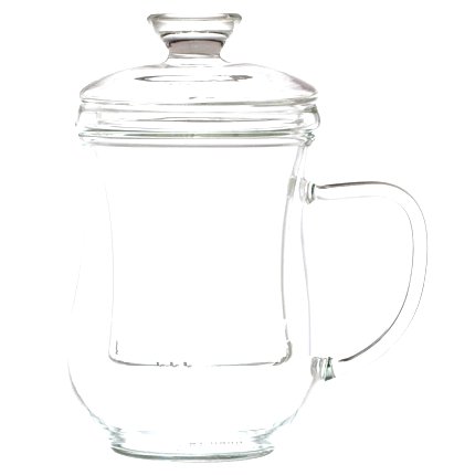 Кружка для заваривания чая со съемным фильтром стекло Tea Talk