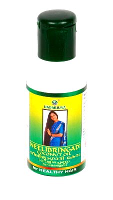 Масло для волос Нилибрингади Neelibhringadi Nagarjuna 100 мл