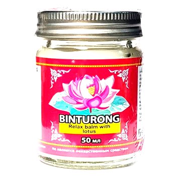 Успокаивающий бальзам Binturong Relax Lotos Balm с лотосом 50 гр