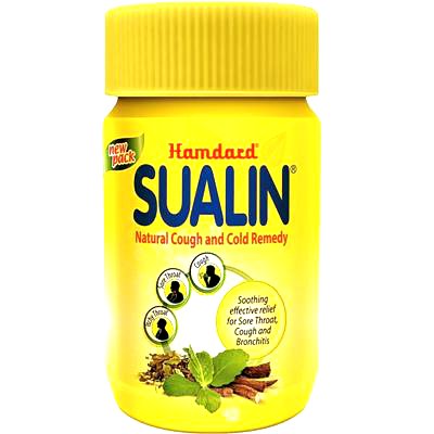 Таблетки Суалин от боли в горле Sualin Hamdard 60 таб