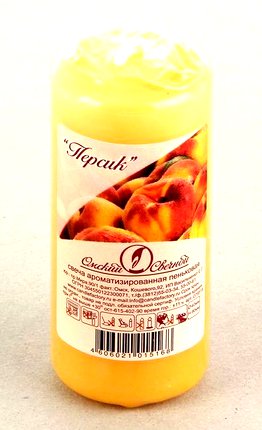 Свеча ароматическая Персик