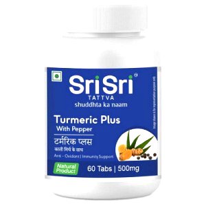 Турмерик Плюс (куркумин) Turmeric Plus Sri Sri Tattva 60 таблеток