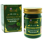 Зеленый крокодиловый бальзам Royal Thai Herb Balm 50 гр.