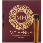 Хна для окраски бровей коричневая Powder Henna Alisa Bon