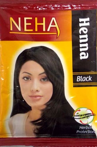 Натуральная хна для волос Неха черная